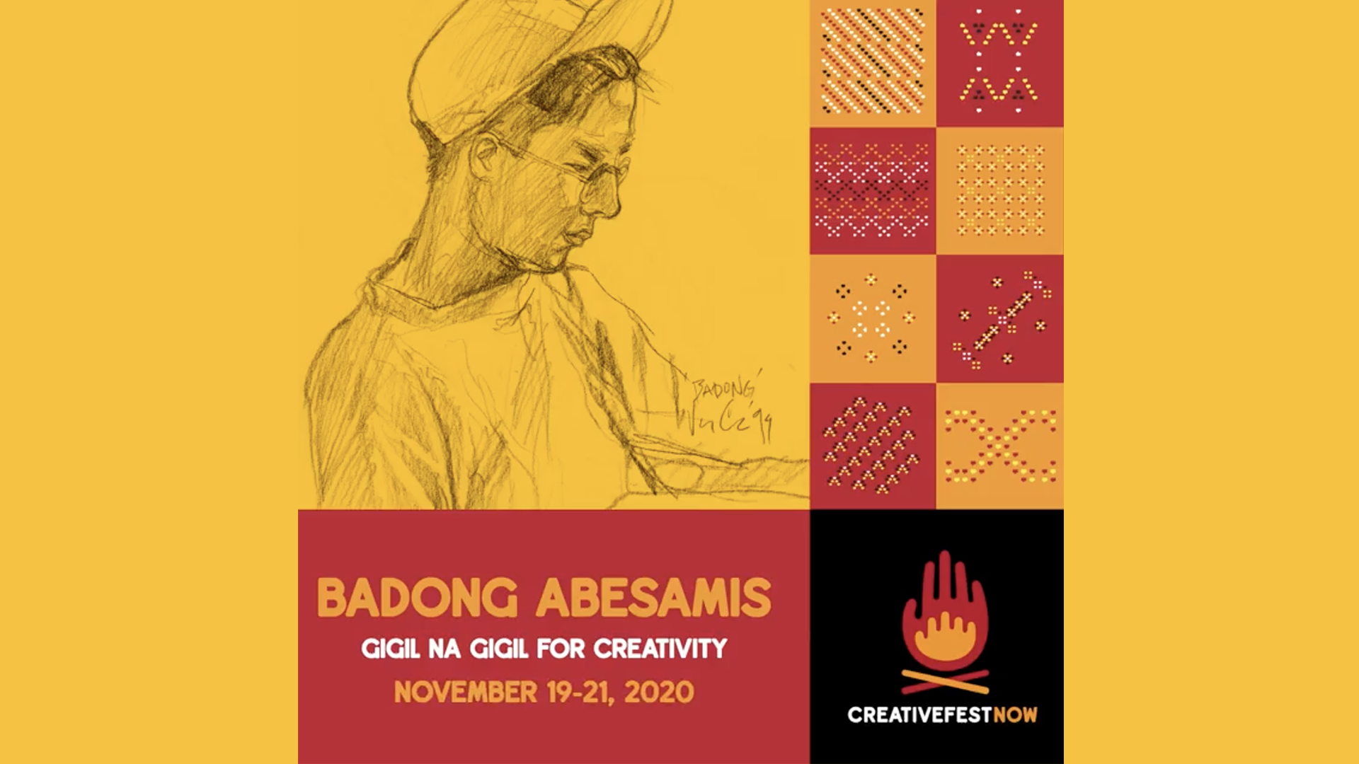 Catch GIGIL Founder Badong Abesamis’ talk at #CreativeFestNOW