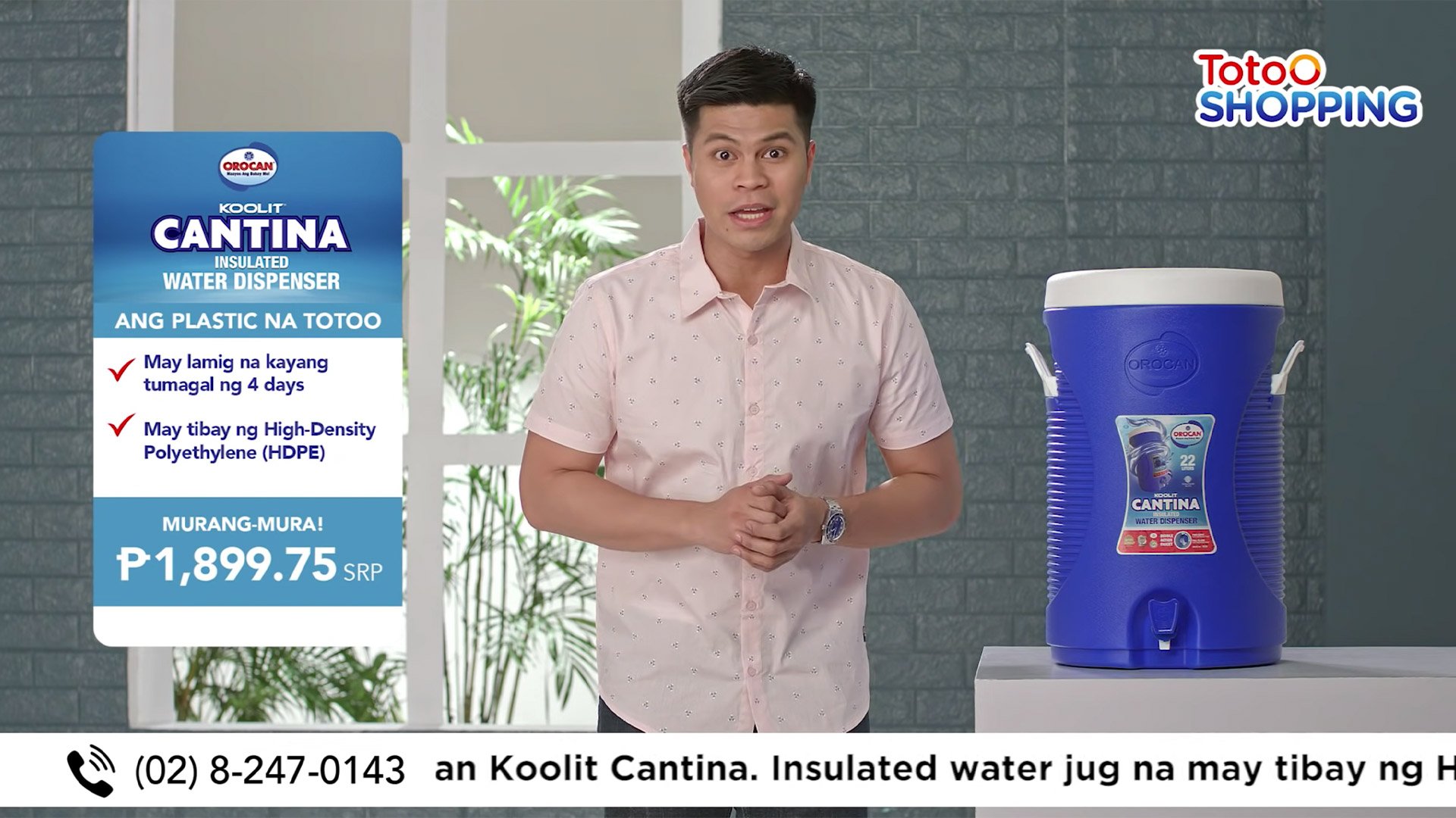 GIGIL’s TotoO Shopping ad for Orocan issues the real pros and cons of the Koolit Cantina