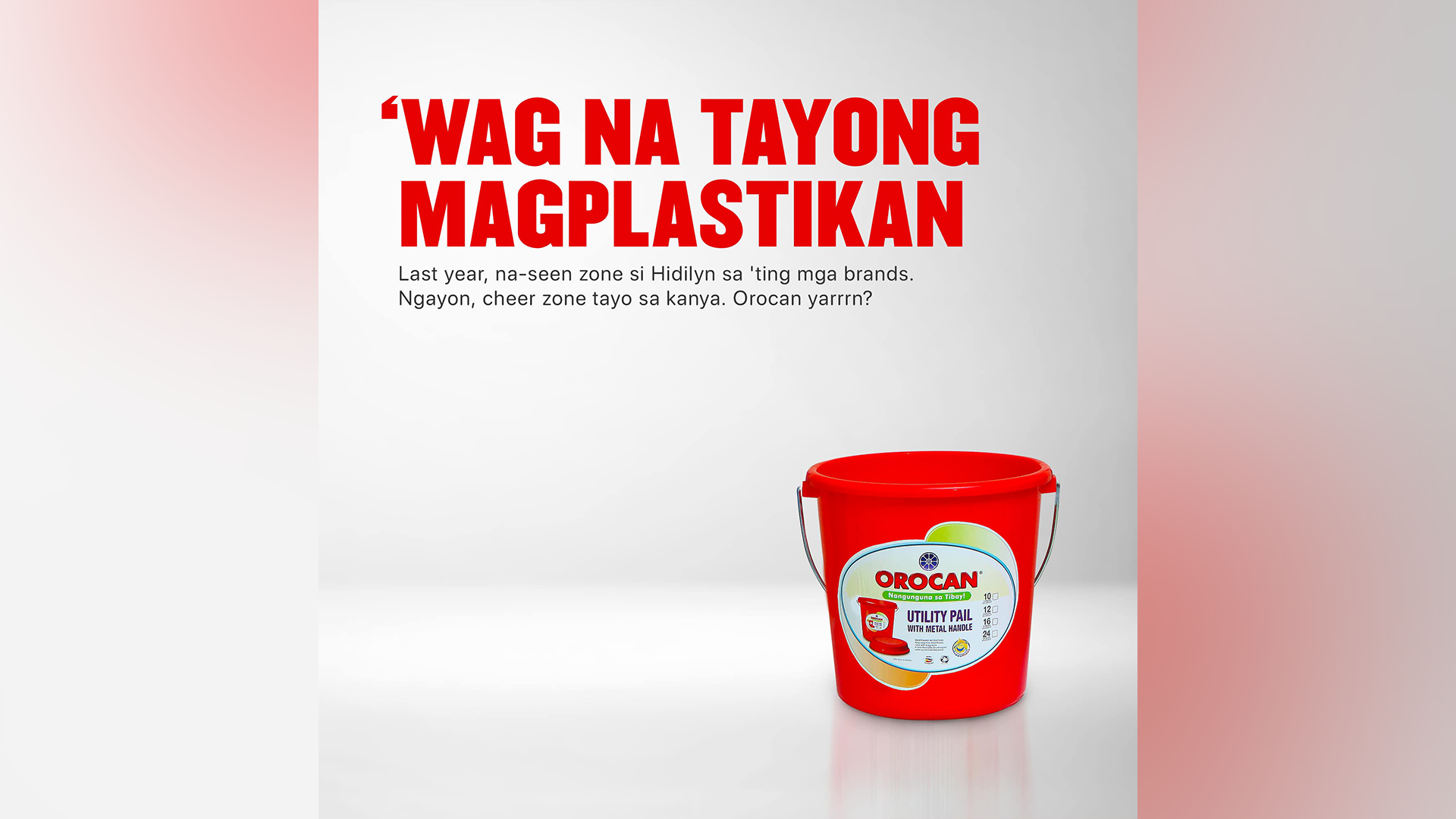 ‘Wag na tayong magplastikan’ - Orocan’s Olympics ad issues a powerful headline, GIGIL explains the reason behind it